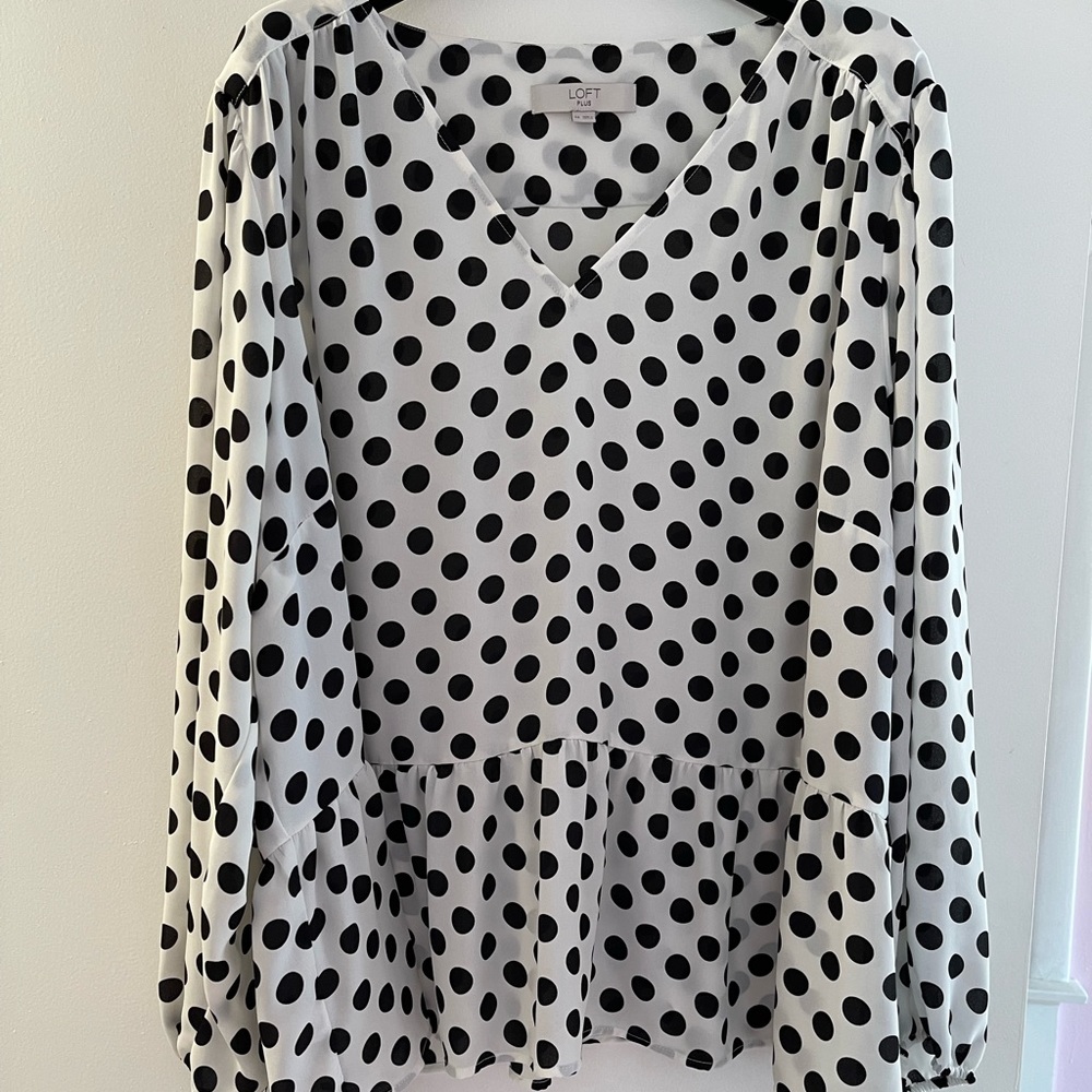 Peplum Loft blouse